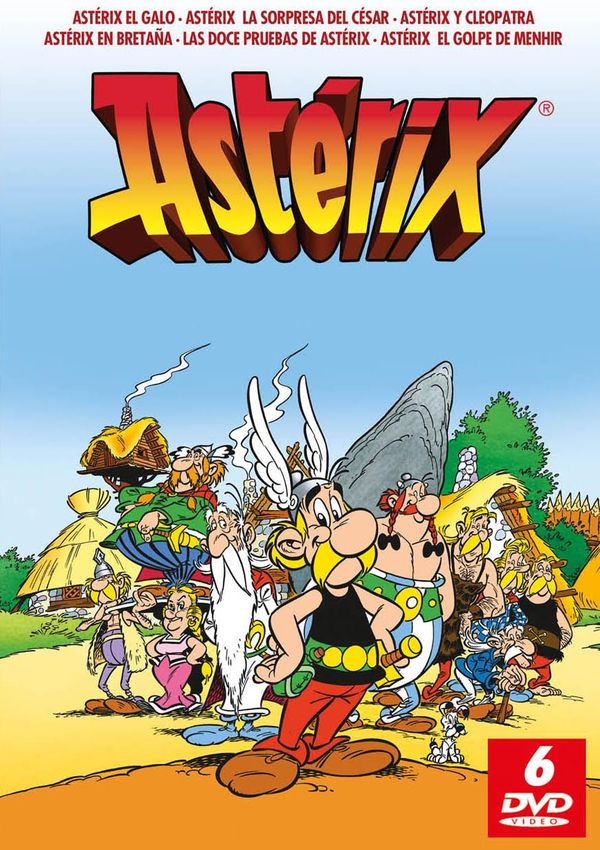 Pack Asterix Castellano Remasterizado - Dvd