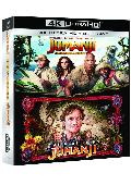 pack jumanji 1+2 - 4k uhd + blu ray --8414533118187 pack jumanji 1+2 - 4k uhd + blu ray --8414533118187